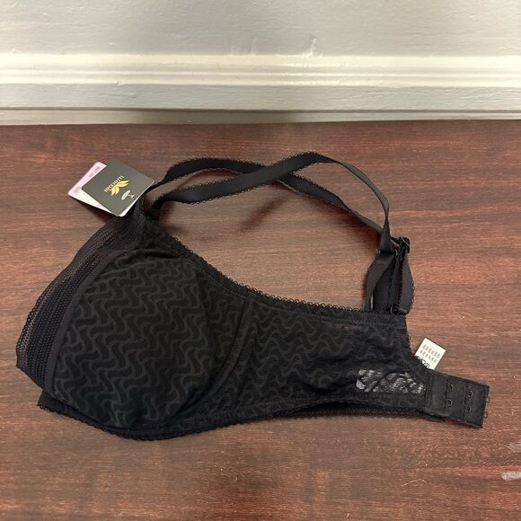 Wacoal  lightweight  underwire lined bra size 32D in black , NWT - Picture 5 of 9